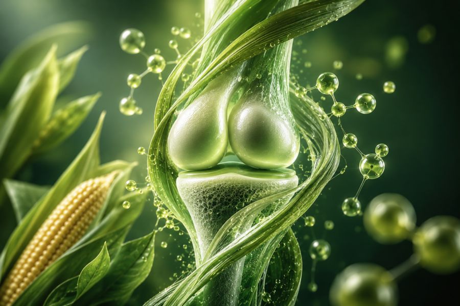 GlucosaGreen plant-fermented glucosamine, derived from corn