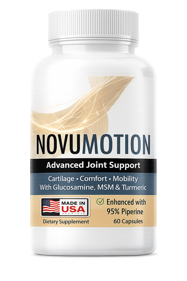NovuMotion supplement bottle